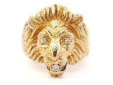 Lion head diamond for sale  Honolulu