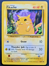Pokemon card pikachu for sale  BIDEFORD