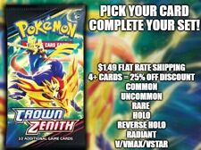 *Envío Combinado*Corona Zenith Completa Tu Set/Elige Tu Carta Todo Casi Nuevo/Como Nuevo Pokemon, usado segunda mano  Embacar hacia Argentina