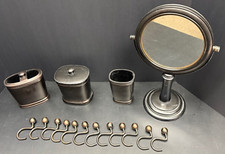 Conjunto de 5 acessórios de banheiro de bancada de bronze comprar usado  Enviando para Brazil