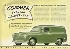Commer express van for sale  UK