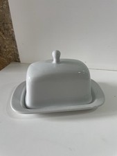 Beurrier porcelaine blanche d'occasion  Saint-Georges-de-Reneins