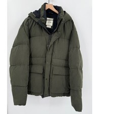 Jaqueta Abercrombie Fitch Puffer Masculina XXL Verde Ultra Inverno Resistente ao Vento Chuva comprar usado  Enviando para Brazil