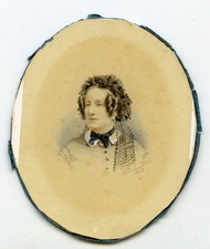 Peinture portrait miniature d'occasion  Bourges