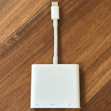 Apple USB-C para adaptador HDMI multiporta AV digital MUF82AM/A genuíno A2119 fabricante de equipamento original comprar usado  Enviando para Brazil