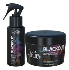 Kit de hidratação Portier Cosmeticos Blackout 350ml 350g comprar usado  Brasil 