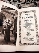 Missel antoine padoue d'occasion  Rochechouart