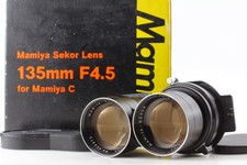 [Exc+5 w/Cap] MAMIYA Sekor 135mm F/4.5 Obiektyw C220 C330 z JAPONII na sprzedaż  Wysyłka do Poland