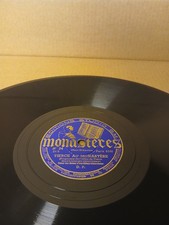 Disque 78t monasteres d'occasion  Cambrai