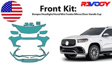 Película de proteção de pintura frontal PreCutKit PPF para Mercedes-Benz GLS AMG 63 2021-2025, usado comprar usado  Enviando para Brazil