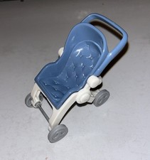 Carrinho de bebê azul 1999 Mattel Fisher Price Loving Family casa de bonecas comprar usado  Enviando para Brazil