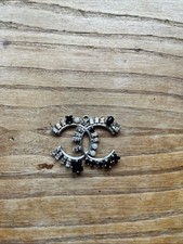 Chanel logo black usato  Firenze