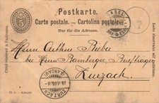Postkarte stempel basel gebraucht kaufen  Mönchengladbach