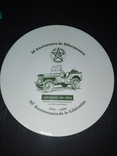 Assiette numérotée commémor d'occasion  Le Quesnoy
