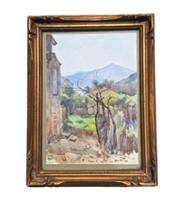 Peinture aquarelle paysage d'occasion  Fayence
