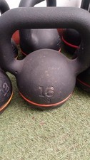 Kettlebell gommato 16kg usato  Fiano Romano