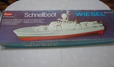 Modellbausatz schnellboot wies gebraucht kaufen  Wilhelmshaven