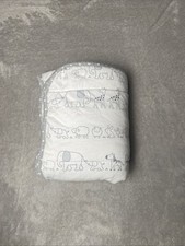 Edredom de algodão Cloud Island animal bebê cobertor cinza Arca de Noé 2 por 2 26 x 35 comprar usado  Enviando para Brazil