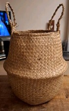 Woven seagrass belly for sale  YORK