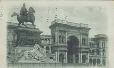 Cartolina milano lombardia usato  Bologna