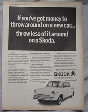 1968 skoda 1000mb for sale  DARWEN