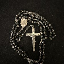 Black beaded rosary for sale  Cherry Hill