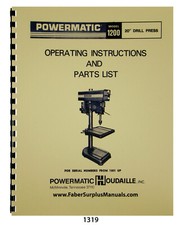 Powermatic model 1200 for sale  Goddard