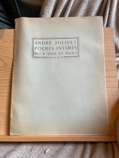 André jolivet poèmes d'occasion  Rennes