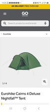 Eurohike cairns dlx for sale  SCUNTHORPE