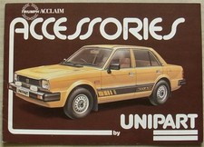 Triumph acclaim accessories for sale  LEICESTER