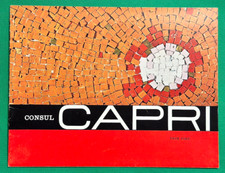 1961-62 Ford Consul Capri 1340cc (109E) Folheto de Vendas de Lançamento do Reino Unido - Excelente! comprar usado  Enviando para Brazil