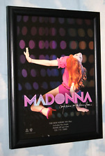 MADONNA Framed A4 2005 confessions on a dance floor ALBUM original promo poster comprar usado  Enviando para Brazil