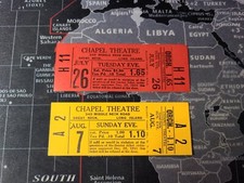 Vintage orchestra tickets for sale  Canal Winchester