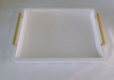 White wooden serving for sale  ABERDEEN