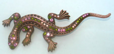 Vintage broche lezard d'occasion  Poncin