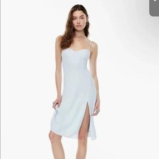 Vestido Aritzia SUN DEH Viola Midi Azul Pequeno P  comprar usado  Enviando para Brazil