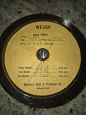 Vintage Western Gold And Platinum Co. Fio de prata pura 0,020 pol. comprar usado  Enviando para Brazil