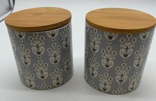 jars set 2 ceramic for sale  CROWTHORNE