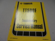 Yamaha factory supplementary for sale  Taylor