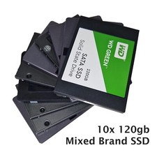 Computador portátil Joblot 10 x várias marcas SSD 120GB/128GB SATA III 2.5 comprar usado  Enviando para Brazil