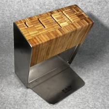 Suporte global de bloco de faca de bambu aço inoxidável organizador de bancada de cozinha St comprar usado  Enviando para Brazil