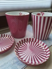 Teebecher tasse pink gebraucht kaufen  Wolfsburg