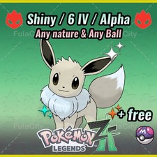 Eevee Pokemon Legends ZA ⚫ Shiny 6 IV 🟢 Alpha ⚫ @ Master Ball comprar usado Eevee Pokemon Legends ZA ⚫ Shiny 6 IV 🟢 Alpha ⚫ @ Master Ball comprar usado  Enviando para Brazil