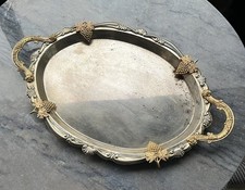 gold accent tray for sale  Tampa