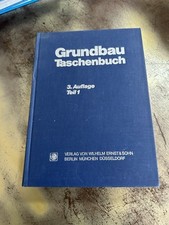Grundbau taschenbuch band gebraucht kaufen  Rodenberg