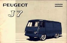 Notice utilisation original / user manual Peugeot J7  France 06/1965 segunda mano  Embacar hacia Argentina