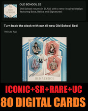 CONJUNTOS OLD SCHOOL 25 ICÔNICO + SR + RARO + UC 80/80 - Topps WWE Slam 25 comprar usado  Enviando para Brazil