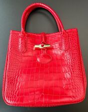 Longchamp handtasche rot gebraucht kaufen  Deutschland