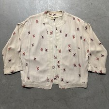 Blusa Vintage Anos 40 50 Ann Marsh Meio Século Moderna Cadeira Borboleta Motivo MCM comprar usado Blusa Vintage Anos 40 50 Ann Marsh Meio Século Moderna Cadeira Borboleta Motivo MCM comprar usado  Enviando para Brazil