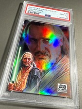 (PSA 10) 2021 Star Wars Galaxy #38, refrator “Qui-Gon Jinn” comprar usado  Enviando para Brazil